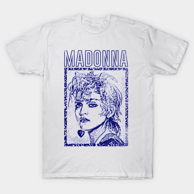 Madonna // Vintage Faded Style Original Punksthetic Design T-Shirt by DankFutura